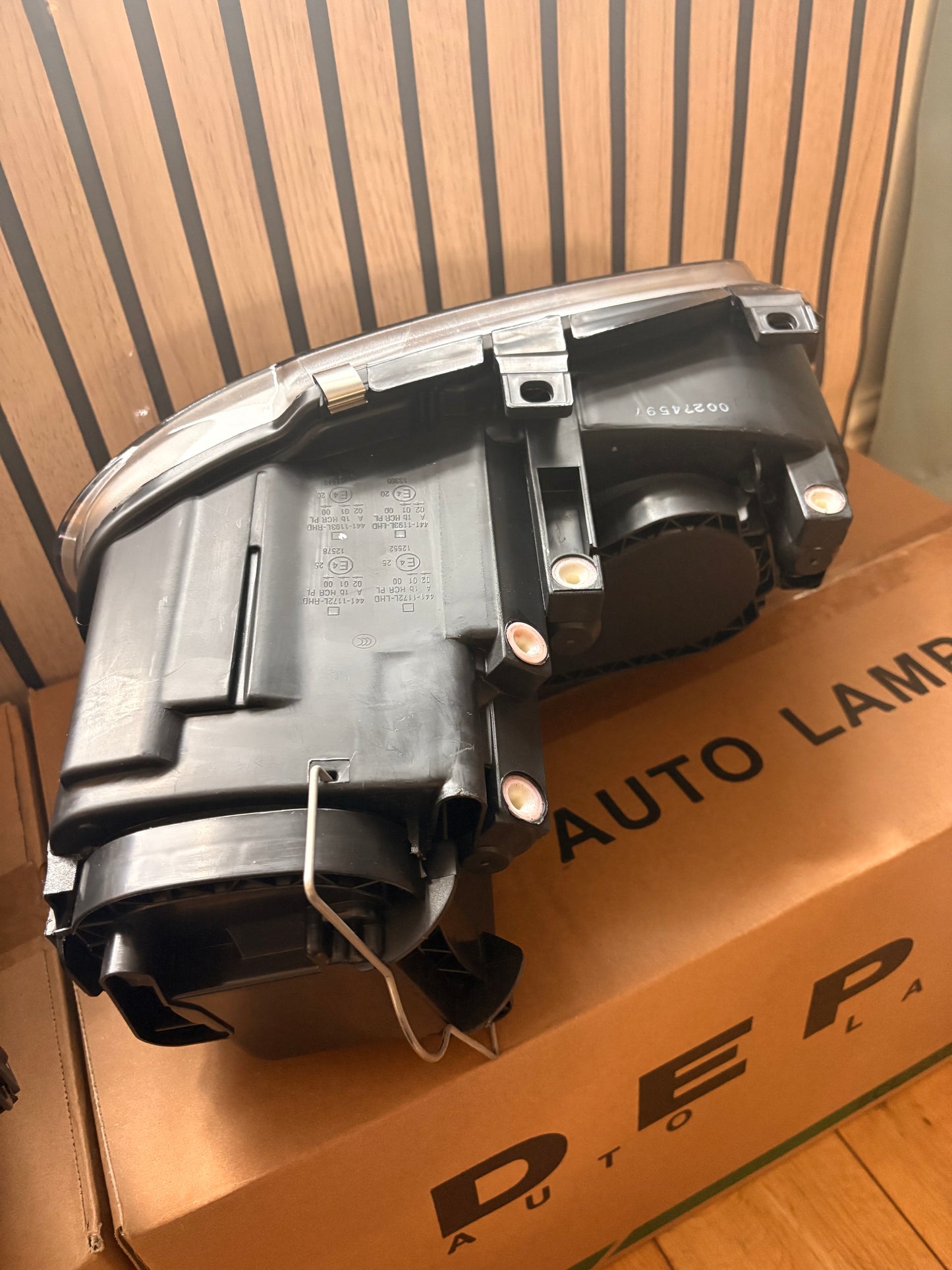 VW CADDY MK3 CHROME HEADLIGHTS QUAD | 3POD | 2004-2010 2K LIGHTS