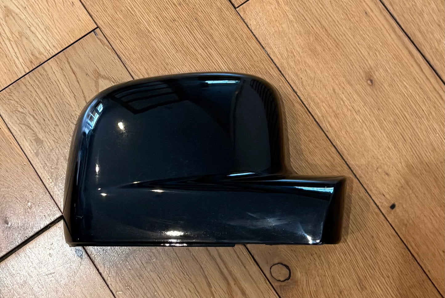 VW Caddy MK3 MK4 | 2004-2020 |Door Wing Mirror Cover Cap Case | Black | Pair