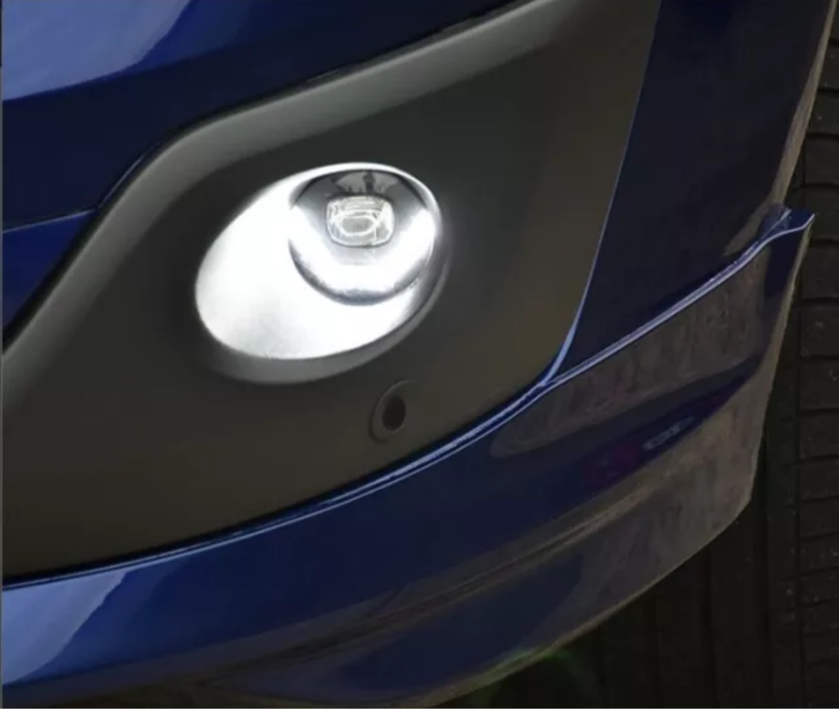 FORD TRANSIT CUSTOM LED DRL SMOKED FRONT FOG LIGHTS | 2013 -2018 | HIGH QUALITY