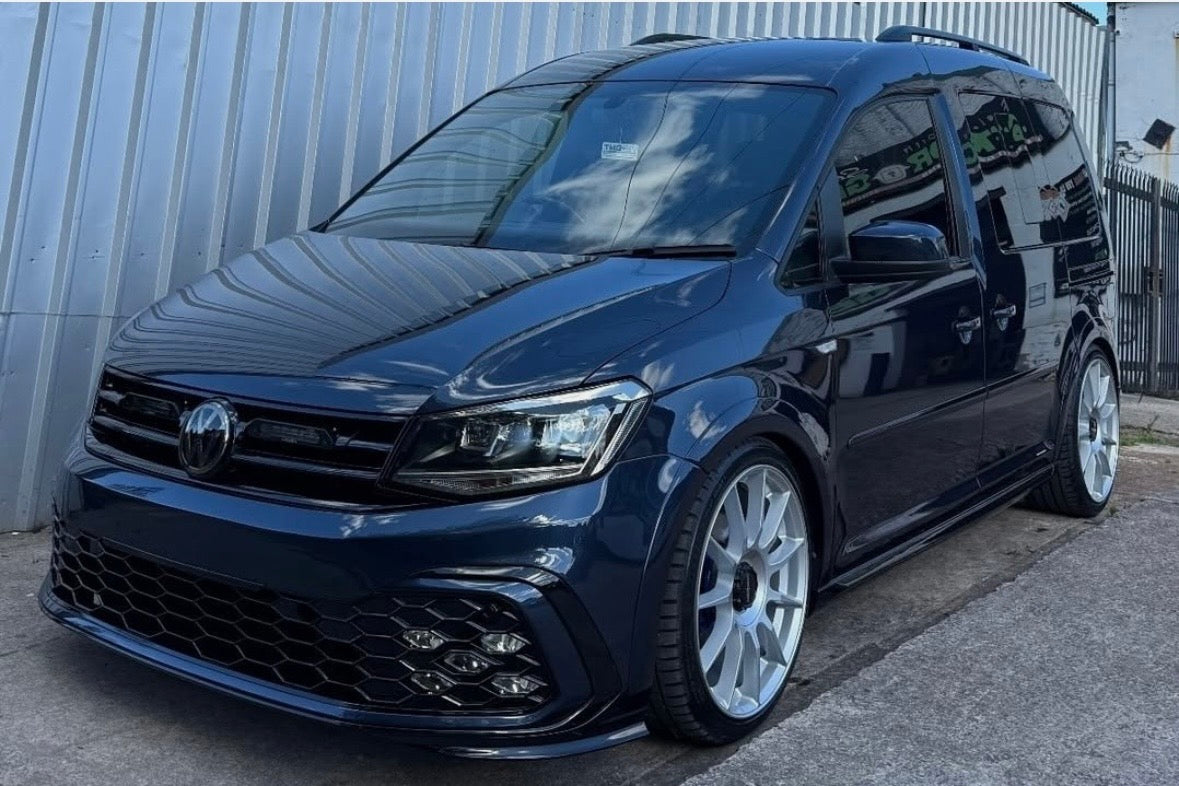 VW Caddy life mirrors upgrade | 2004-2020| POWER FOLDING | Painted in STARLIGHT BLUE | LT5U