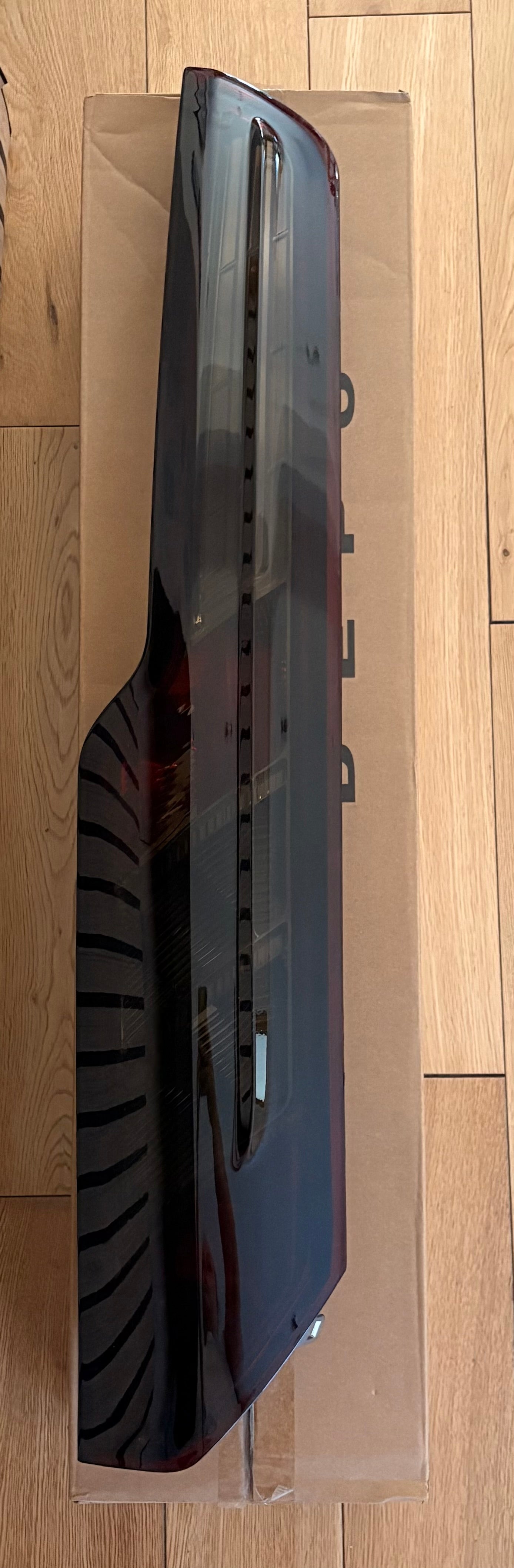 DARK Tinted Smoked Ford Transit Custom Van 2012-2024 Rear Tail Lights 1 PAIR