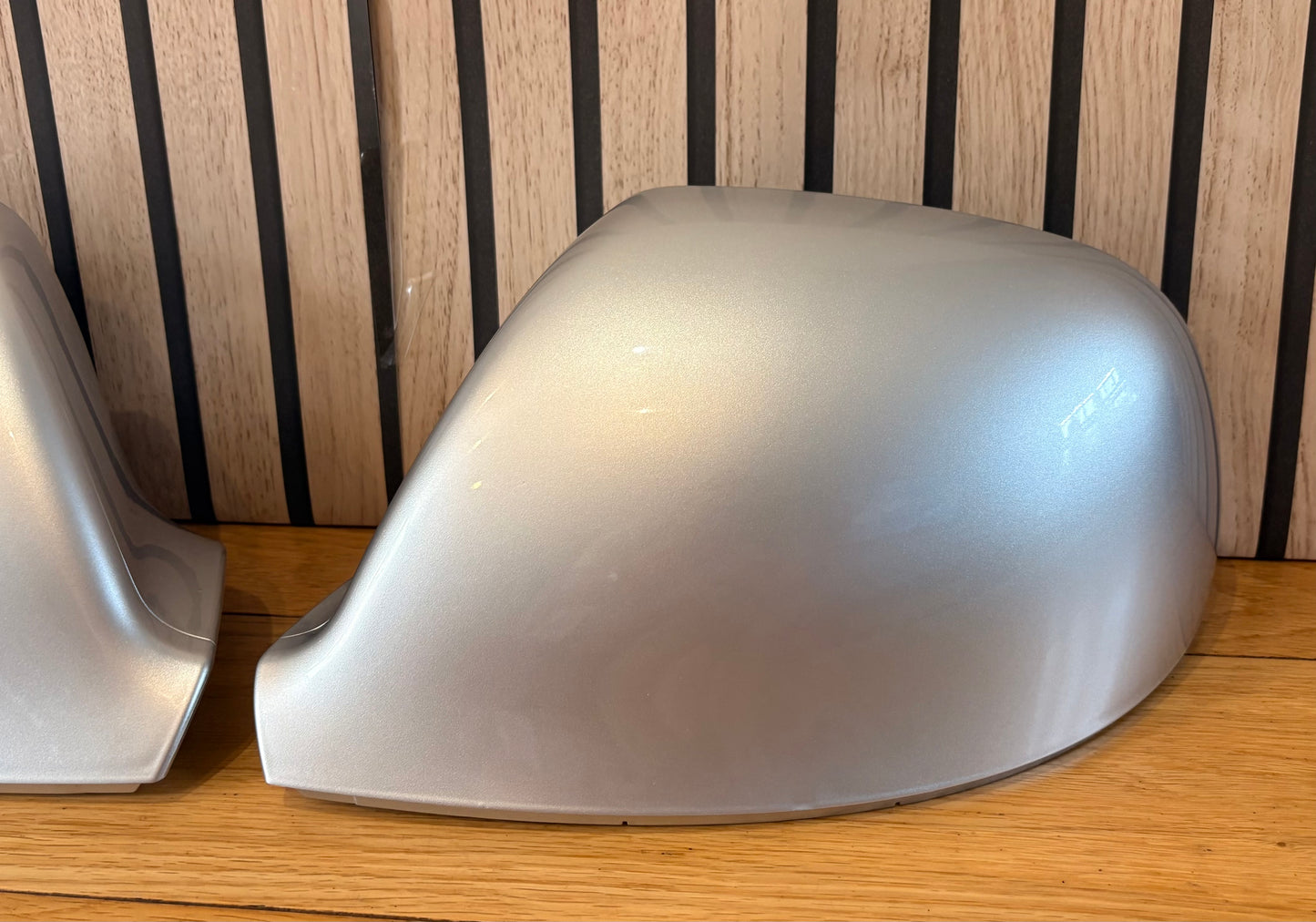 VW Transporter T5.1/T6/T6.1 New LH & RH Mirror Cover Painted In Silver