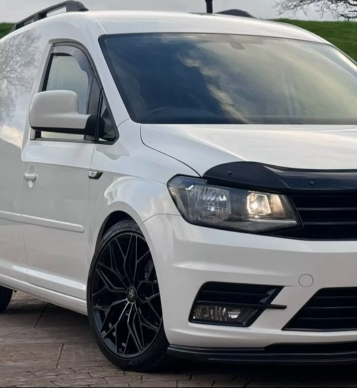 Fog Lights VW Caddy Van 2015-2021 Front Spot Lamps Drivers & Passenger Side Pair