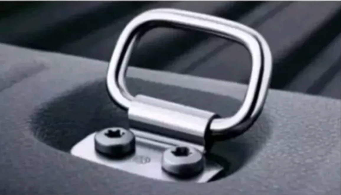 VW CADDY MK3 MK4 LASHING RING TIE DOWNS WITH BOLTS  | 2K | X4