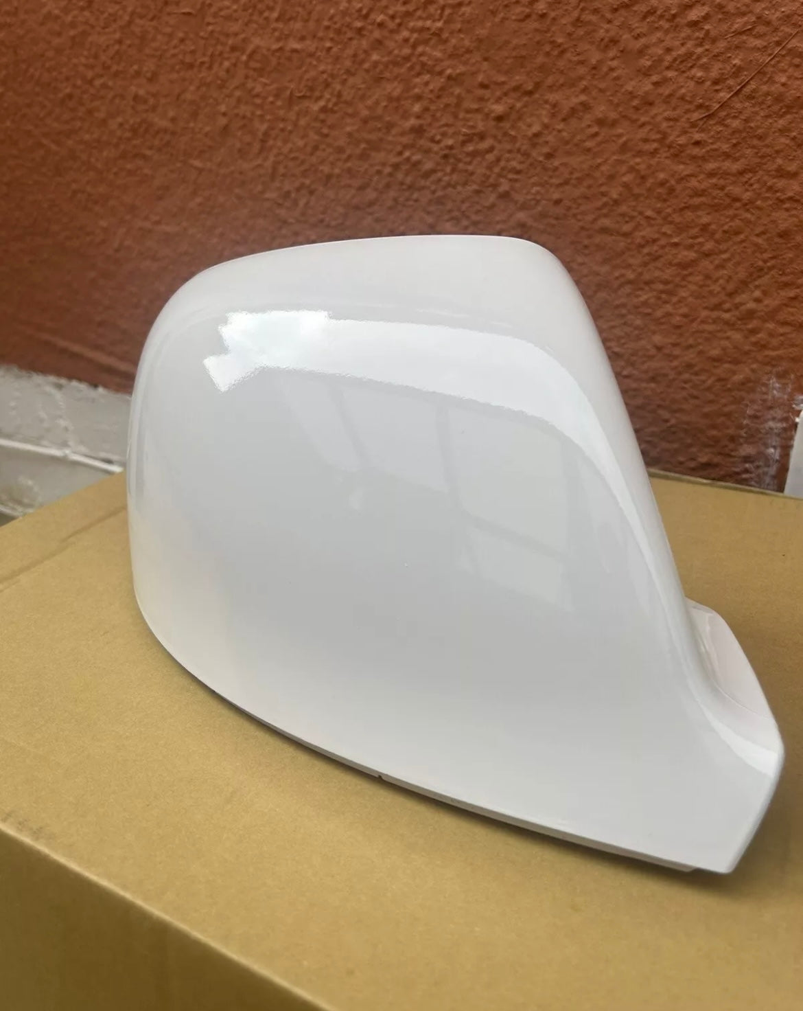 VW T5.1/T6/T6.1 New RH/Driver side Mirror Cover Painted In Candy White LB9A