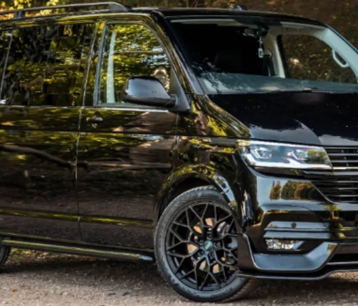 VW T5.1/T6/T6.1 New RH/Driver side Mirror Cover Painted In Gloss Black