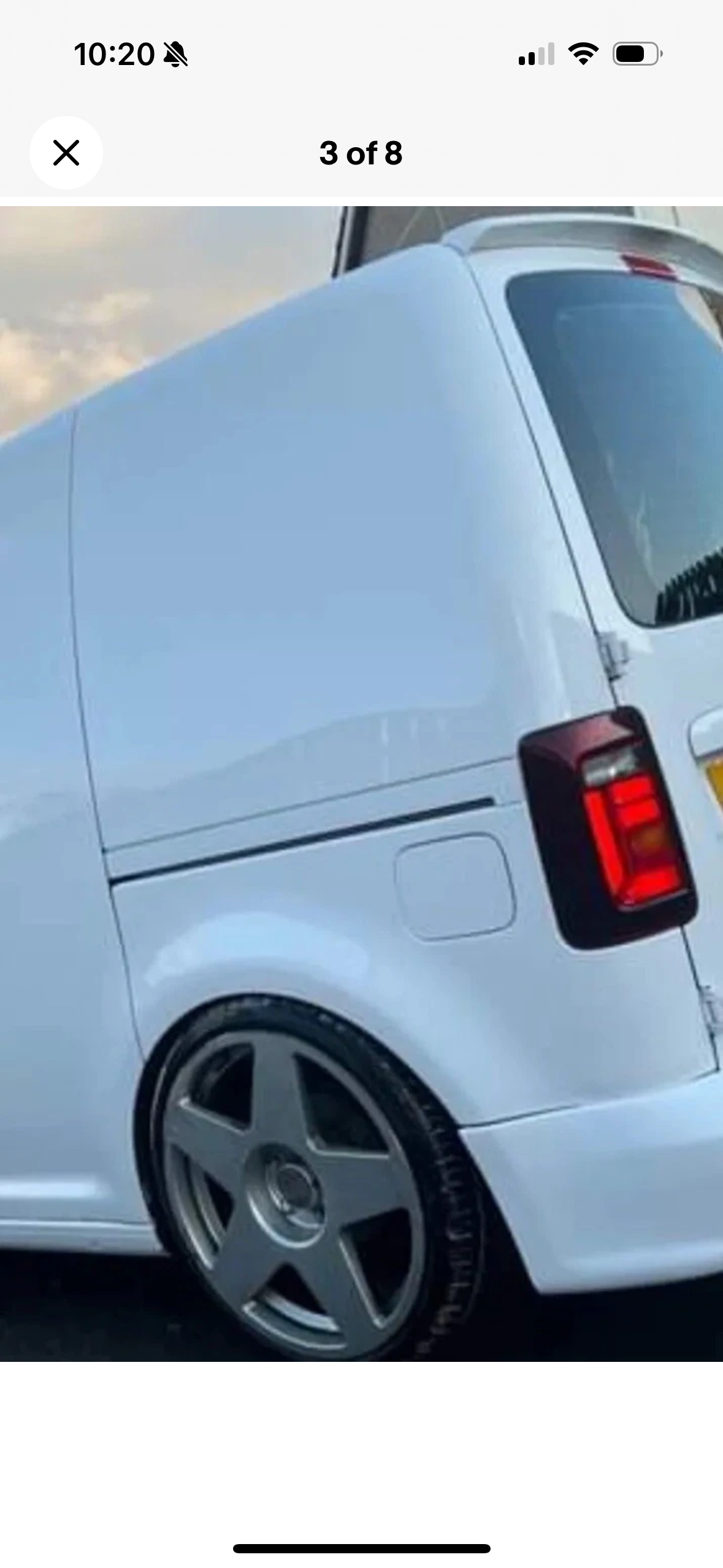 VW CADDY 2K SIDE LOADING DOOR RAIL COVER LEFT AND RIGHT SIDE 2004 - 2020