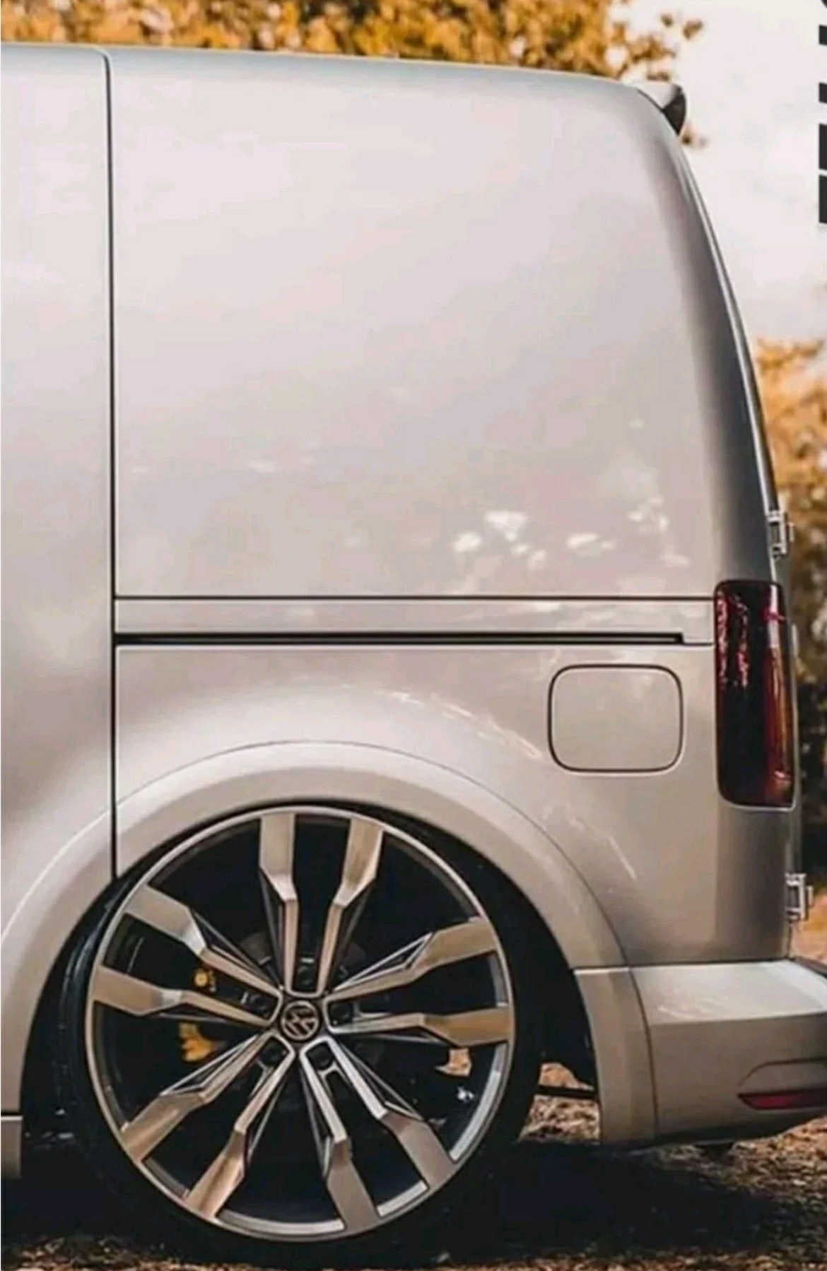 VW CADDY SIDE DOOR RAIL COVER REFLEX SILVER PASSENGER/S | SWB | FIXING KIT🔥