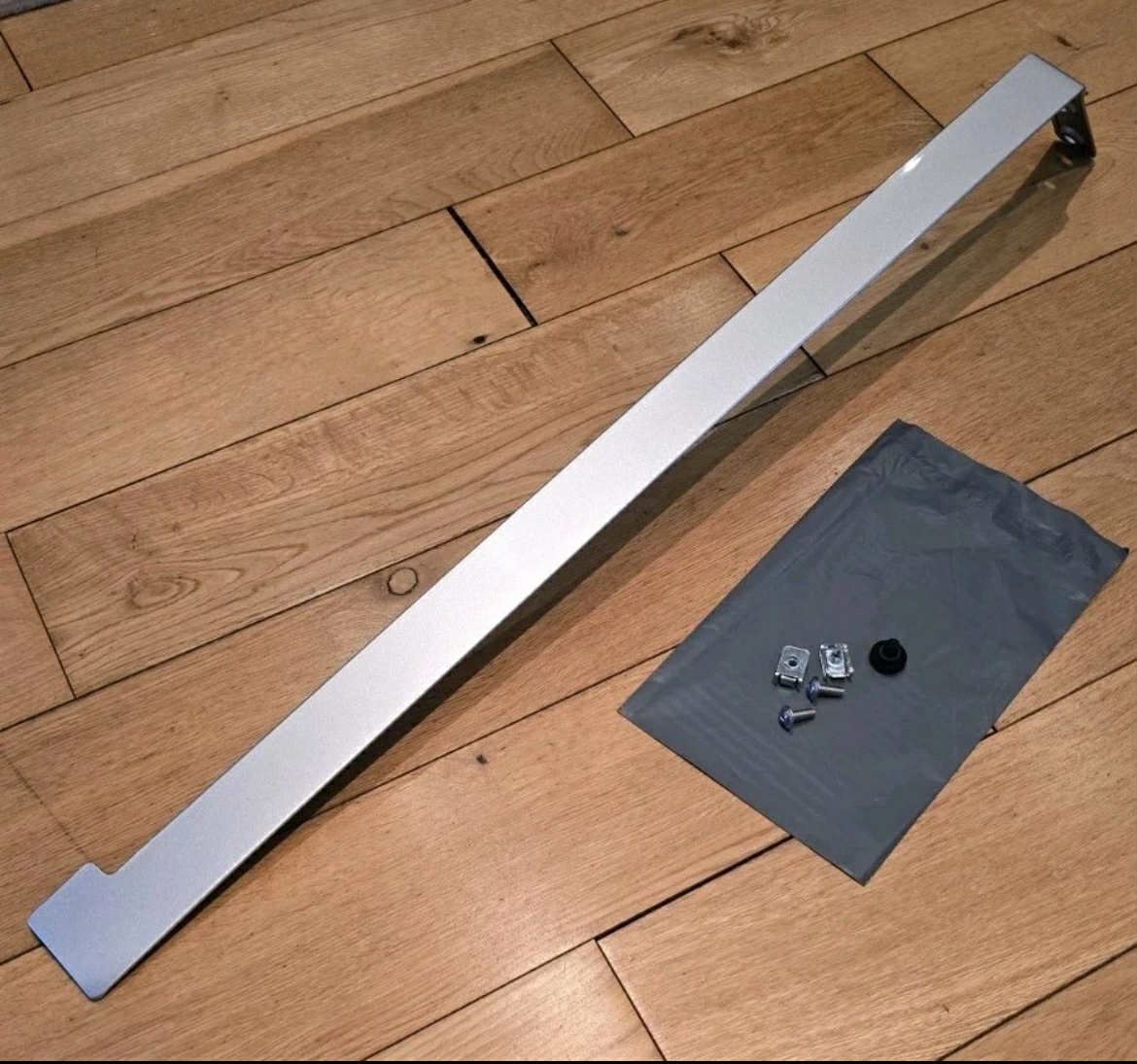 VW CADDY SIDE DOOR RAIL COVER REFLEX SILVER PASSENGER/S | SWB | FIXING KIT🔥