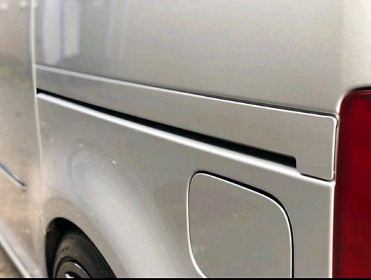 VW CADDY SIDE DOOR RAIL COVER REFLEX SILVER PASSENGER/S | SWB | FIXING KIT🔥