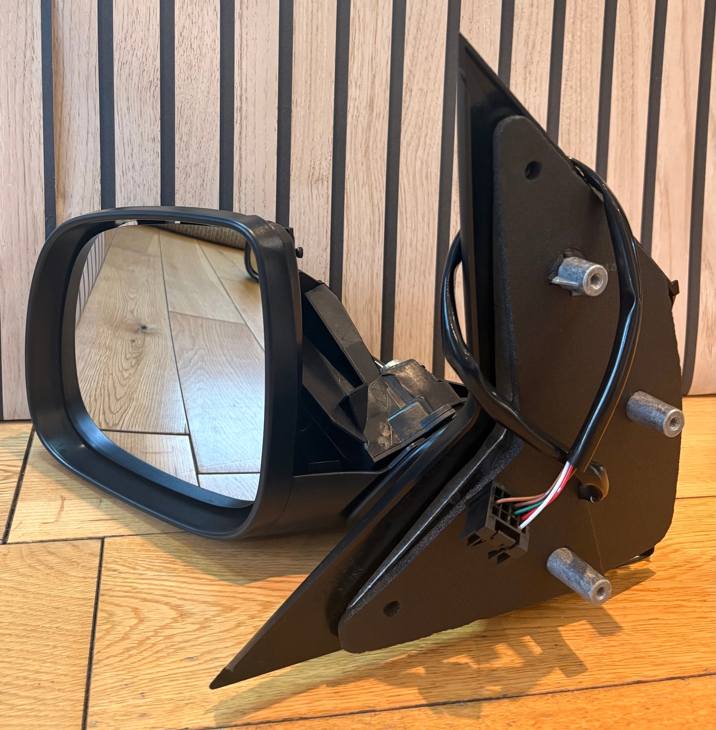VW TRANSPORTER T6/T6.1 | 2015-2023 | DOOR WING MIRRORS | ELECTRIC | HEATED | Gloss Black