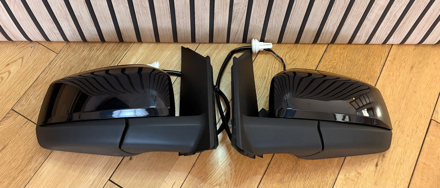 Caddy MK5 Wing Door Mirrors | 2021 >| Pair | Electric | Heated | PAINTED LC9X