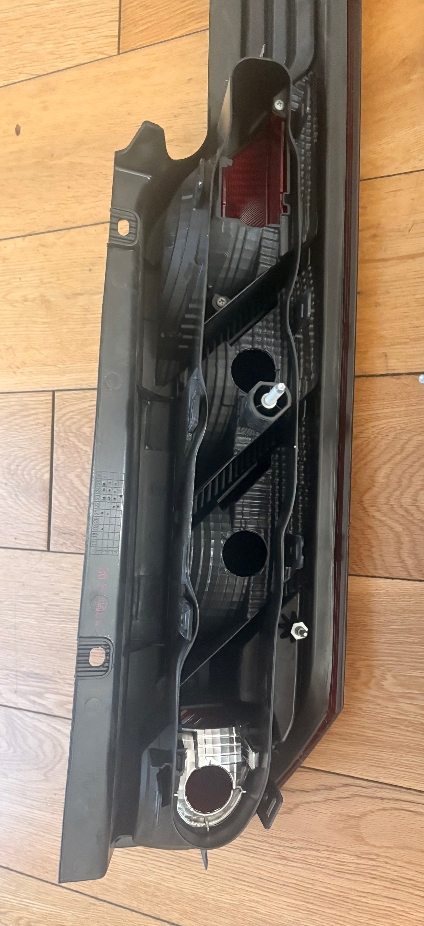 DARK Tinted Smoked Ford Transit Custom Van 2012-2024 Rear Tail Lights 1 PAIR