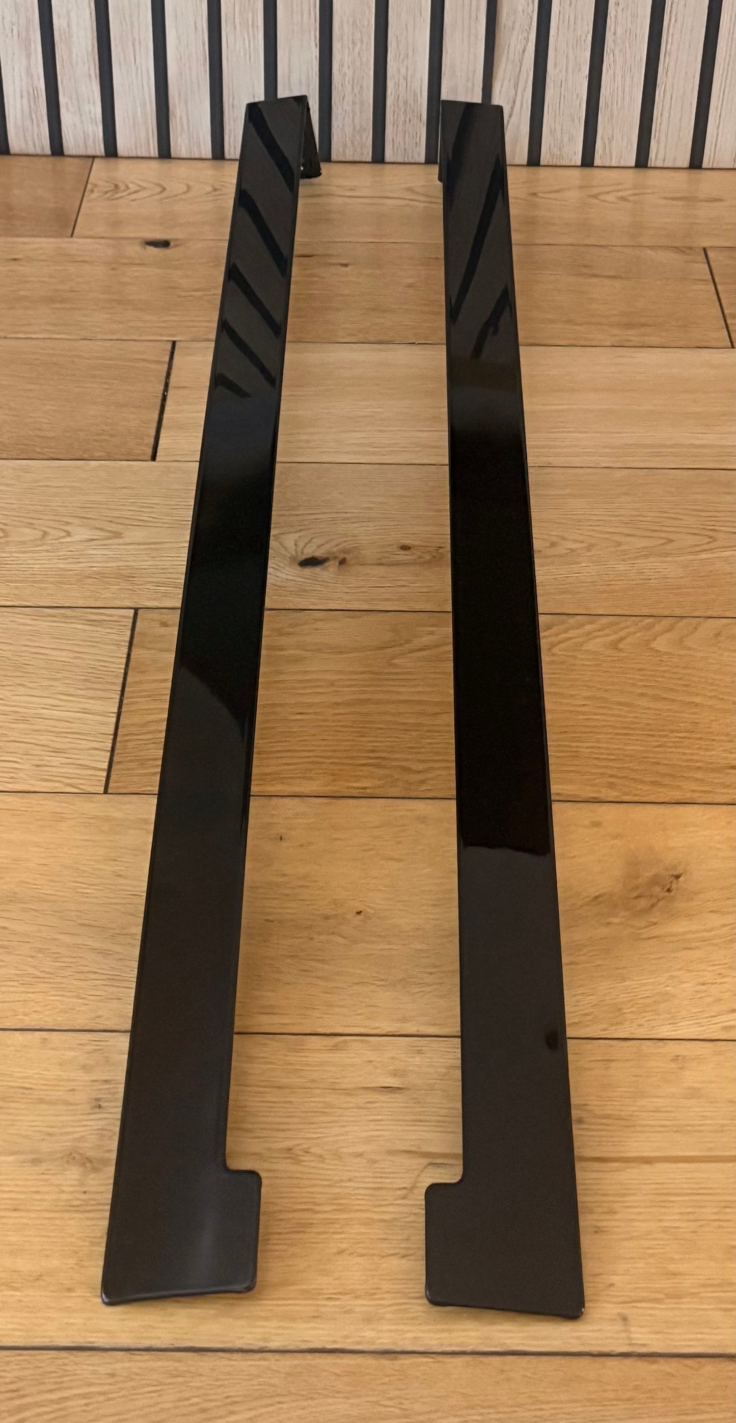 VW CADDY | SIDE LOADING DOOR RAIL COVERS | LEFT AND RIGHT SIDE 2004 - 2020| PAINTED IN LC9X
