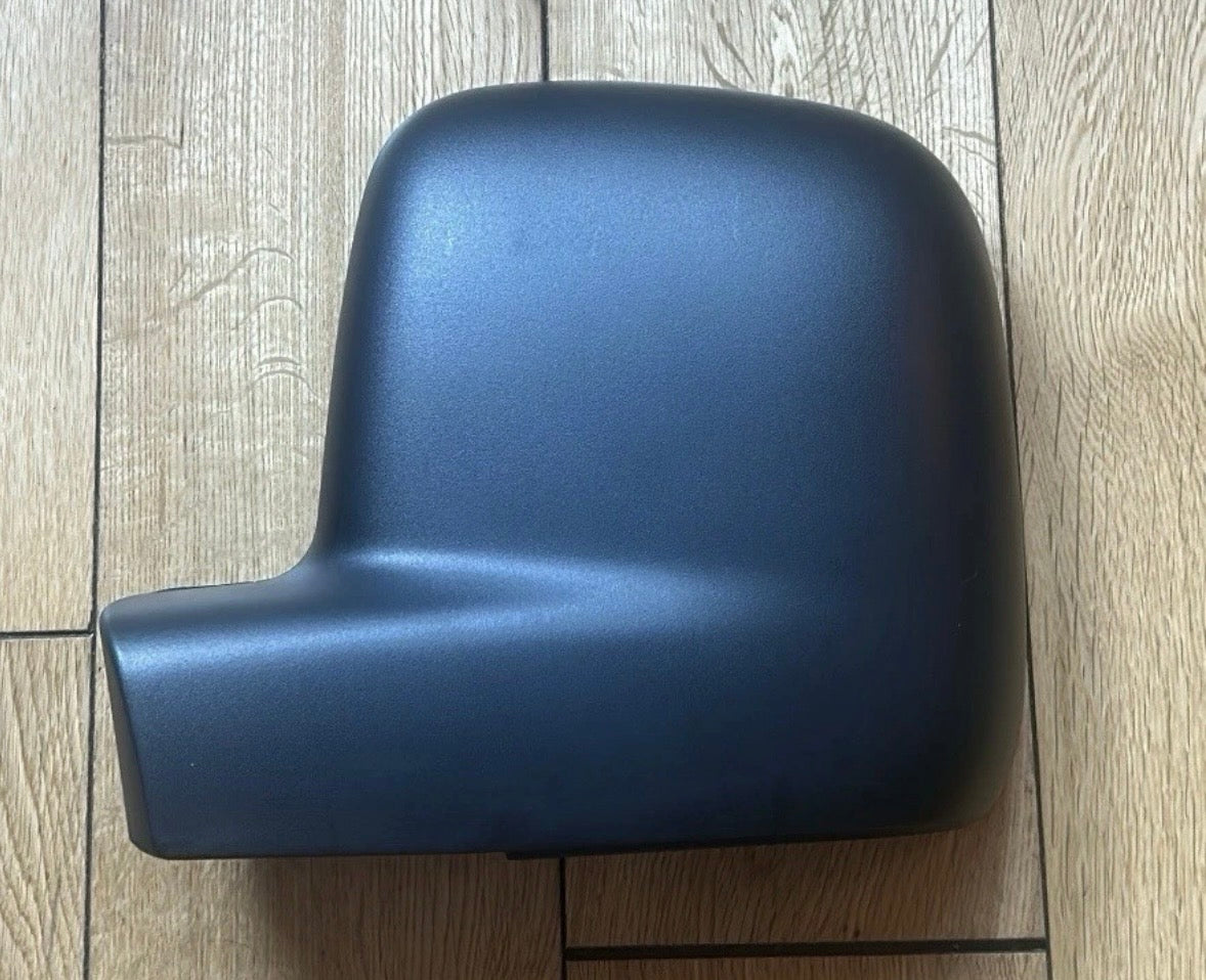 VW Caddy MK3 MK4 | 2004-2020 |Door Wing Mirror Cover Cap Case | Black | Pair