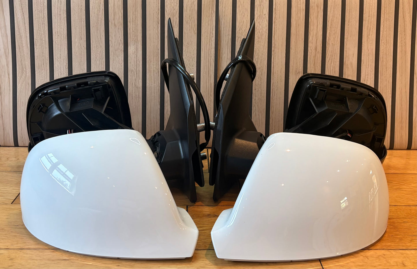 VW TRANSPORTER T6/T6.1 | 2015-2023 | DOOR WING MIRRORS | ELECTRIC | HEATED | WHITE