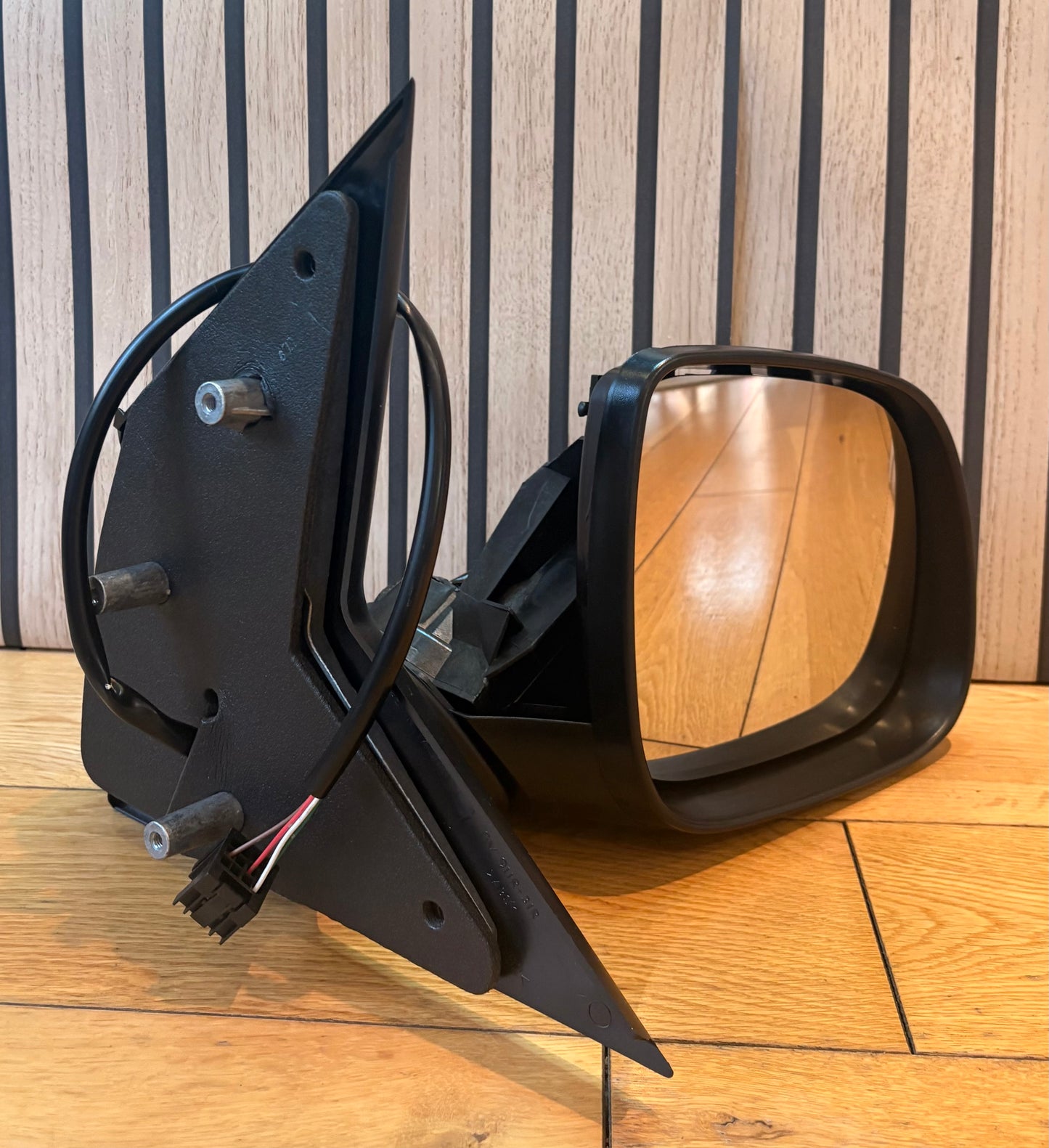 VW TRANSPORTER T6/T6.1 | 2015-2023 | DOOR WING MIRRORS | ELECTRIC | HEATED | Gloss Black