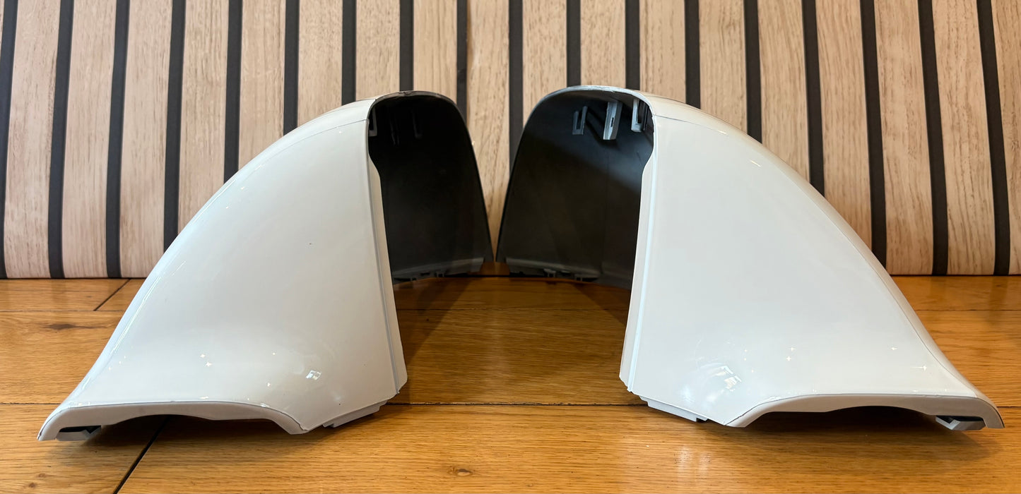 VW Transporter T5.1/T6/T6.1 New LH & RH Mirror Cover Painted In White