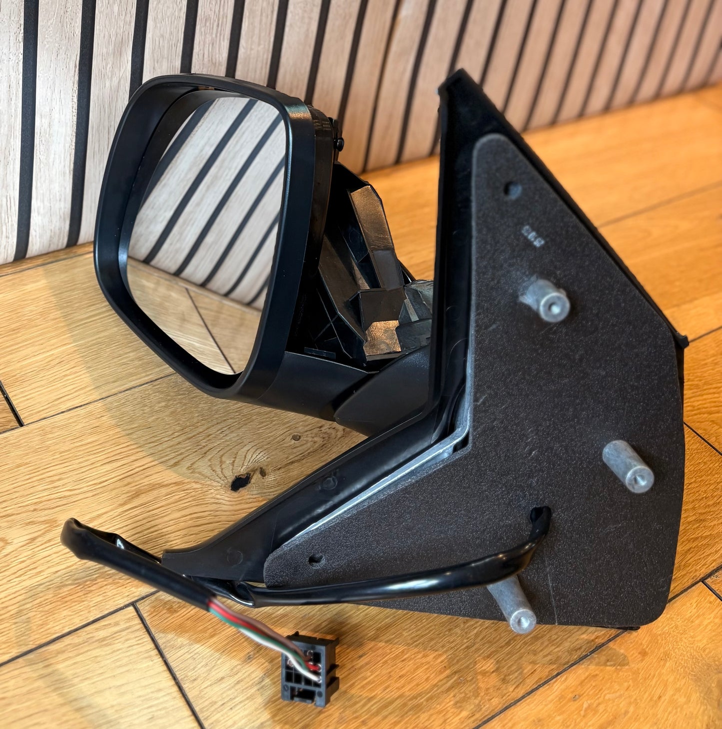 VW TRANSPORTER T5.1 | 2010-2015 | DOOR WING MIRRORS | ELECTRIC | HEATED | Gloss Black
