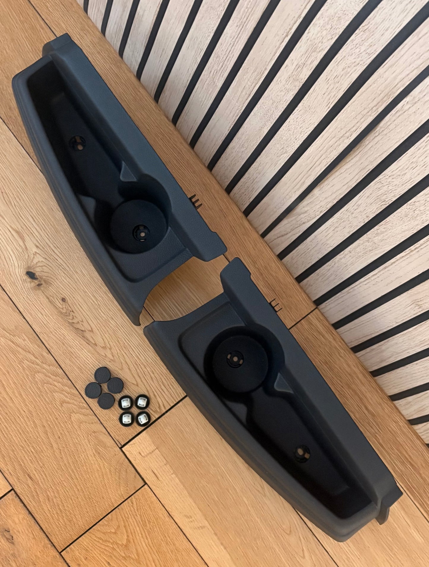 VW CADDY MAXI MK3 MK4 | REAR STORAGE COMPARTMENT | CUP HOLDER | PAIR | GENUINE