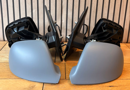 VW TRANSPORTER T5.1 |2010-2015 | DOOR WING MIRRORS | ELECTRIC | HEATED | with PRIMERED caps