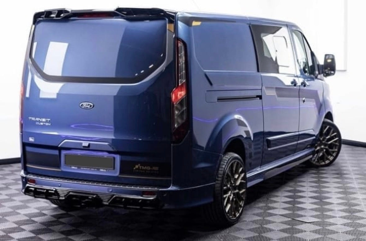 Tinted Smoked Ford Transit Custom Van 2012-2024 Rear Tail Lights 1 PAIR