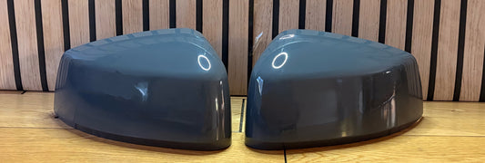 VW CADDY MK5 WING DOOR MIRROR CAP COVERS | 2020-2025 | Pure Grey | LH7J