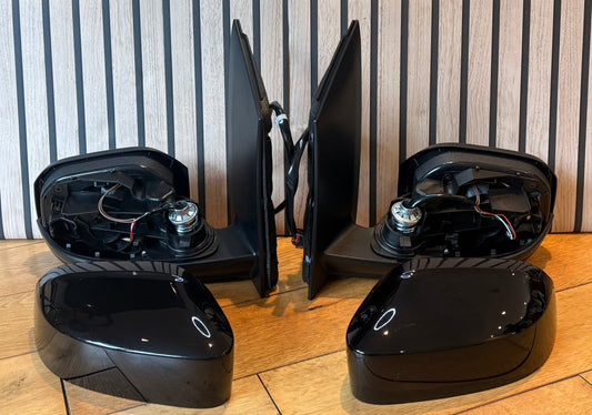 Caddy life mirrors upgrade | 2004-2020 | POWER FOLDING |Painted in DEEP BLACK PEARL | LC9X