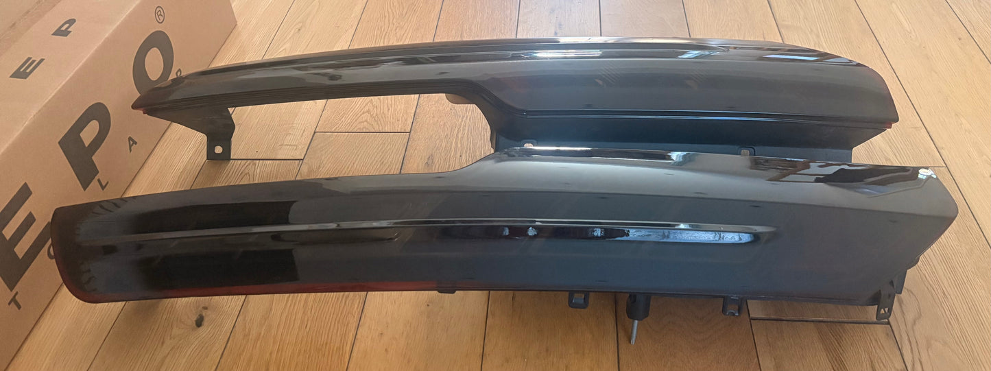 DARK Tinted Smoked Ford Transit Custom Van 2012-2024 Rear Tail Lights 1 PAIR