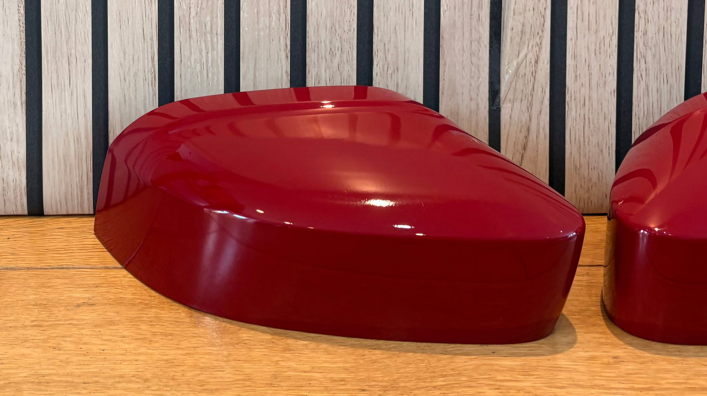 VW CADDY LIFE MIRROR COVERS CAPS | SALSA RED | LA3H