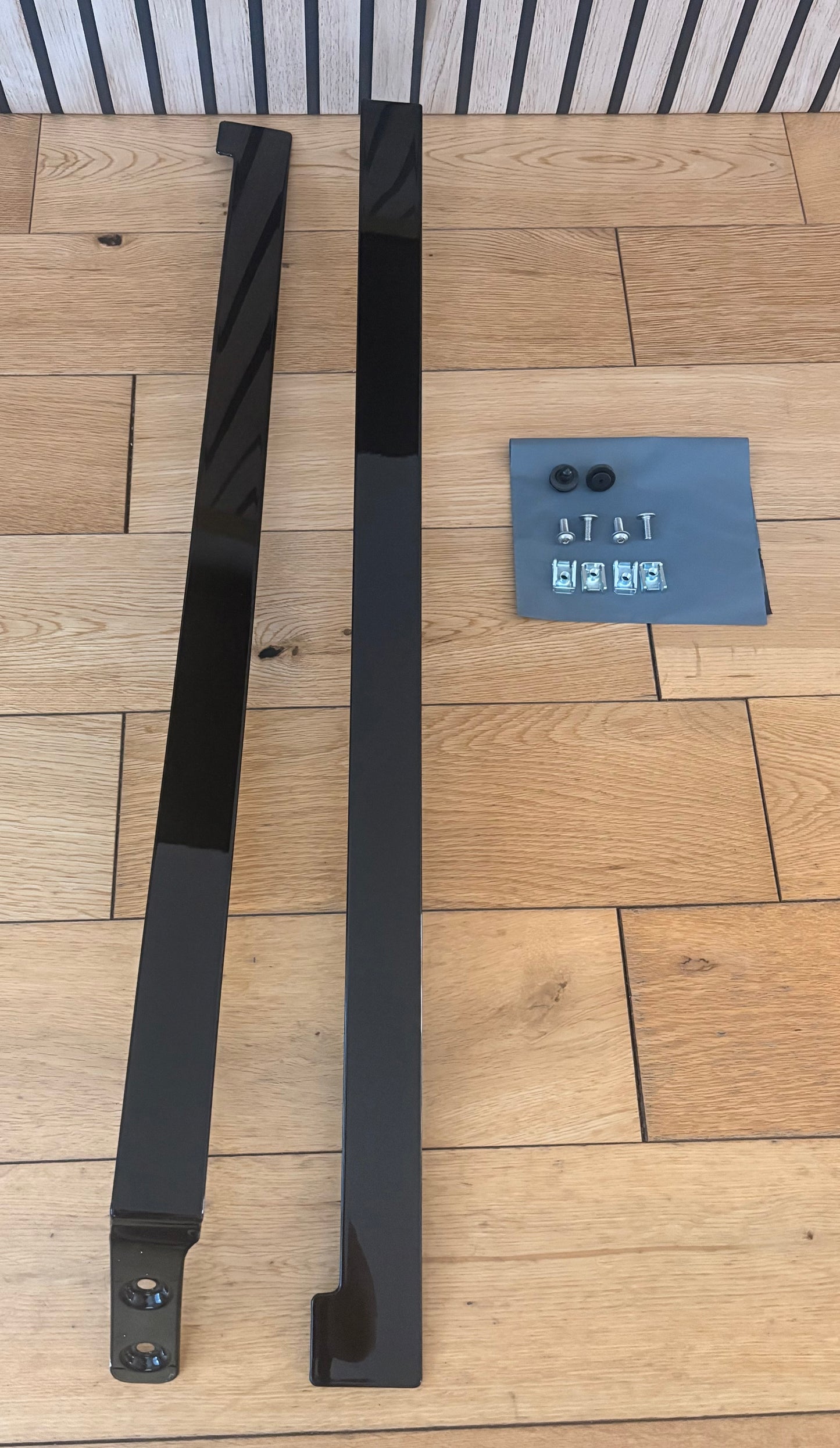 VW CADDY | SIDE LOADING DOOR RAIL COVERS | LEFT AND RIGHT SIDE 2004 - 2020| PAINTED IN LC9X