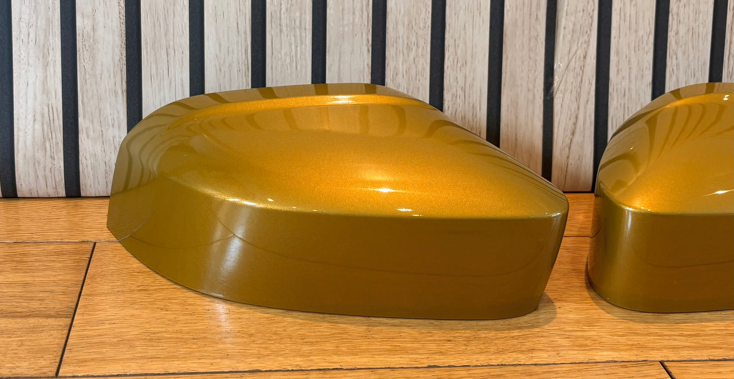 VW CADDY LIFE MIRROR COVERS CAPS | SANDSTORM YELLOW | LD1Z