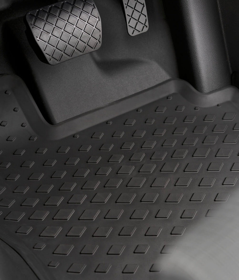 New Genuine VW Caddy MK5 2021 Onwards All-weather Rubber floor mats front