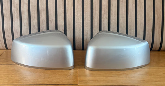 VW CADDY MK5 WING DOOR MIRROR CAP COVERS|2020-2025 | REFLEX SILVER |LA7W