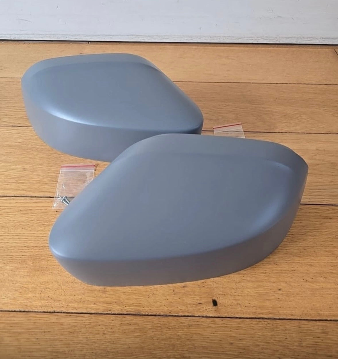 VW CADDY LIFE MIRROR COVERS CAPS PRIMERED