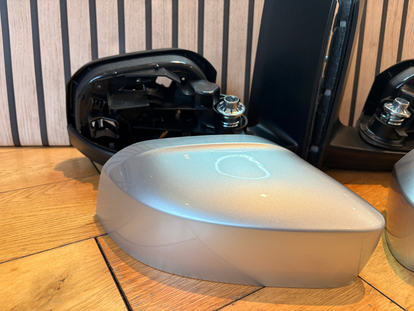 VW Caddy Mk3 Mk4 Life Wing Door Mirrors Upgrade | 2002 - 2020 | MANUAL | LA7W | Reflex Silver