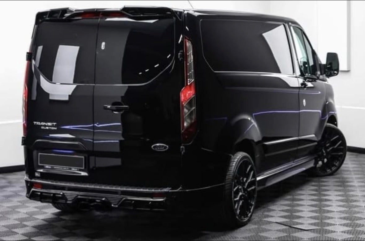 Tinted Smoked Ford Transit Custom Van 2012-2024 Rear Tail Lights 1 PAIR