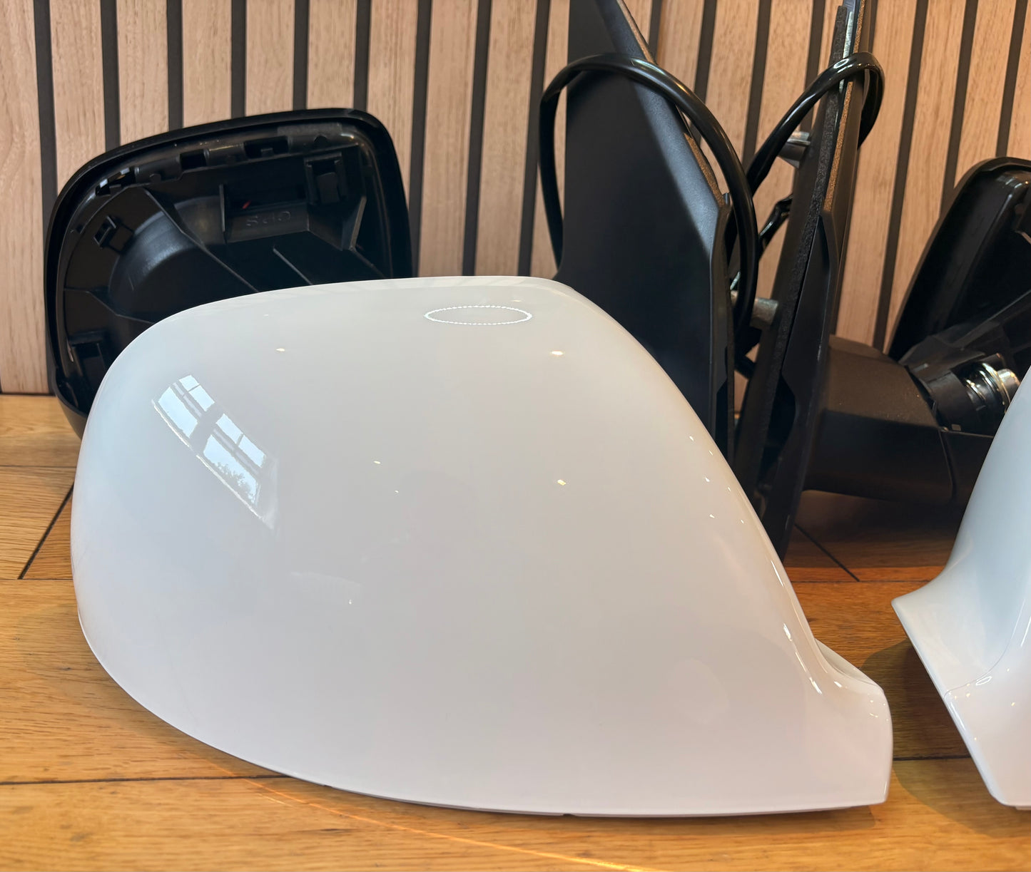 VW TRANSPORTER T6/T6.1 | 2015-2023 | DOOR WING MIRRORS | ELECTRIC | HEATED | WHITE