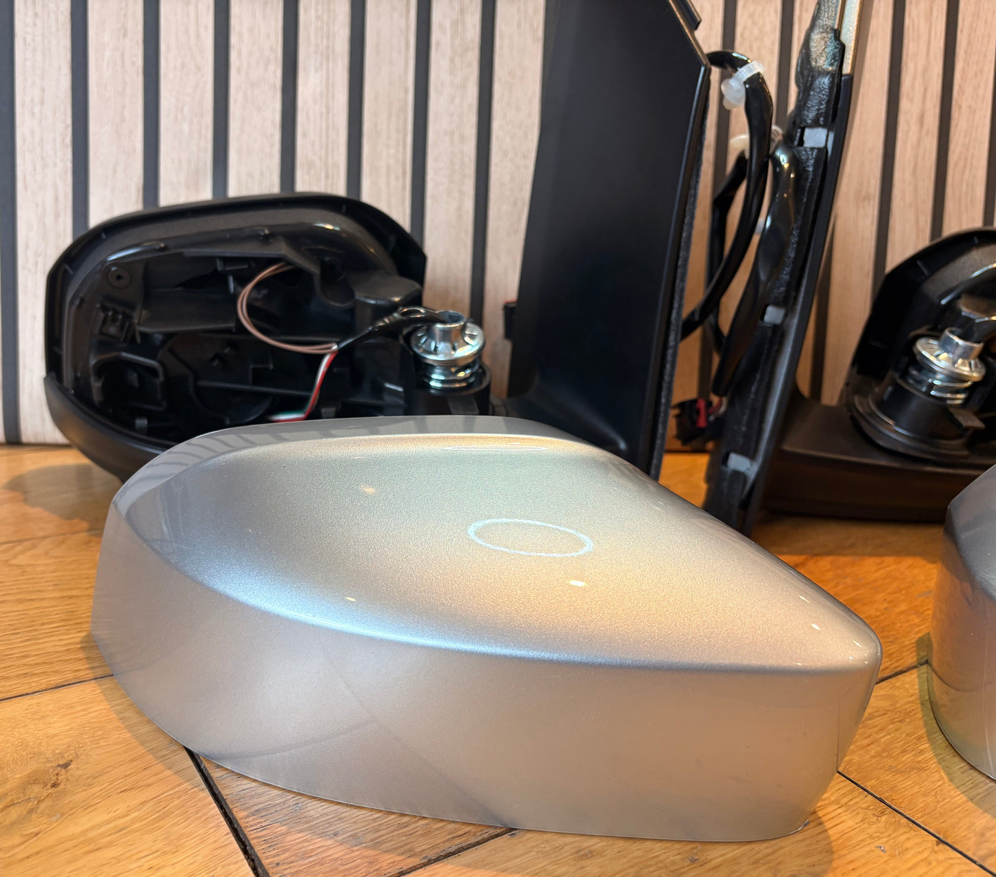 VW Caddy life mirrors upgrade | 2004-2020| POWER FOLDING | Painted in REFLEX SILVER | LA7W