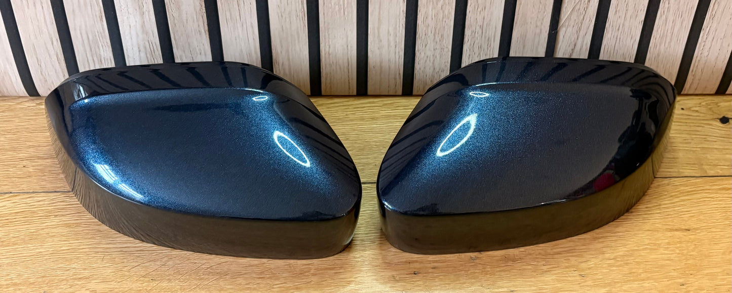 VW CADDY LIFE MIRROR COVERS CAPS | STARLIGHT BLUE | LT5U