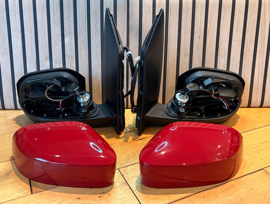 VW Caddy life mirrors upgrade | 2004 - 2020 | Electric | Heated |Painted in SALSA RED | LA3H