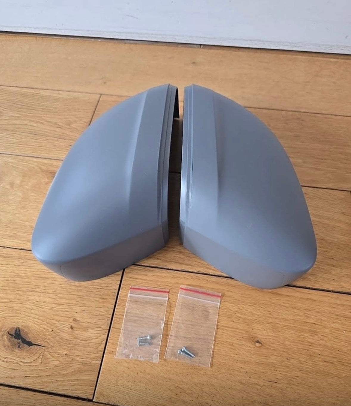 VW CADDY LIFE MIRROR COVERS CAPS PRIMERED