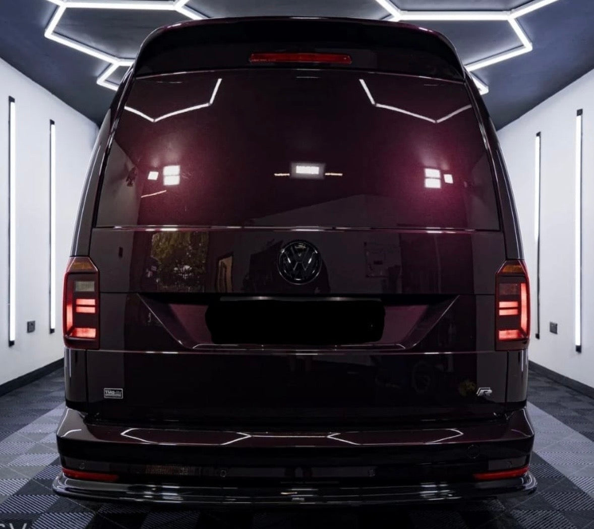 GENUINE VW CADDY MK4 UPGRADE TAIL LIGHTS | SMOKED TINTED | TAILGATE | 2015 - 2021