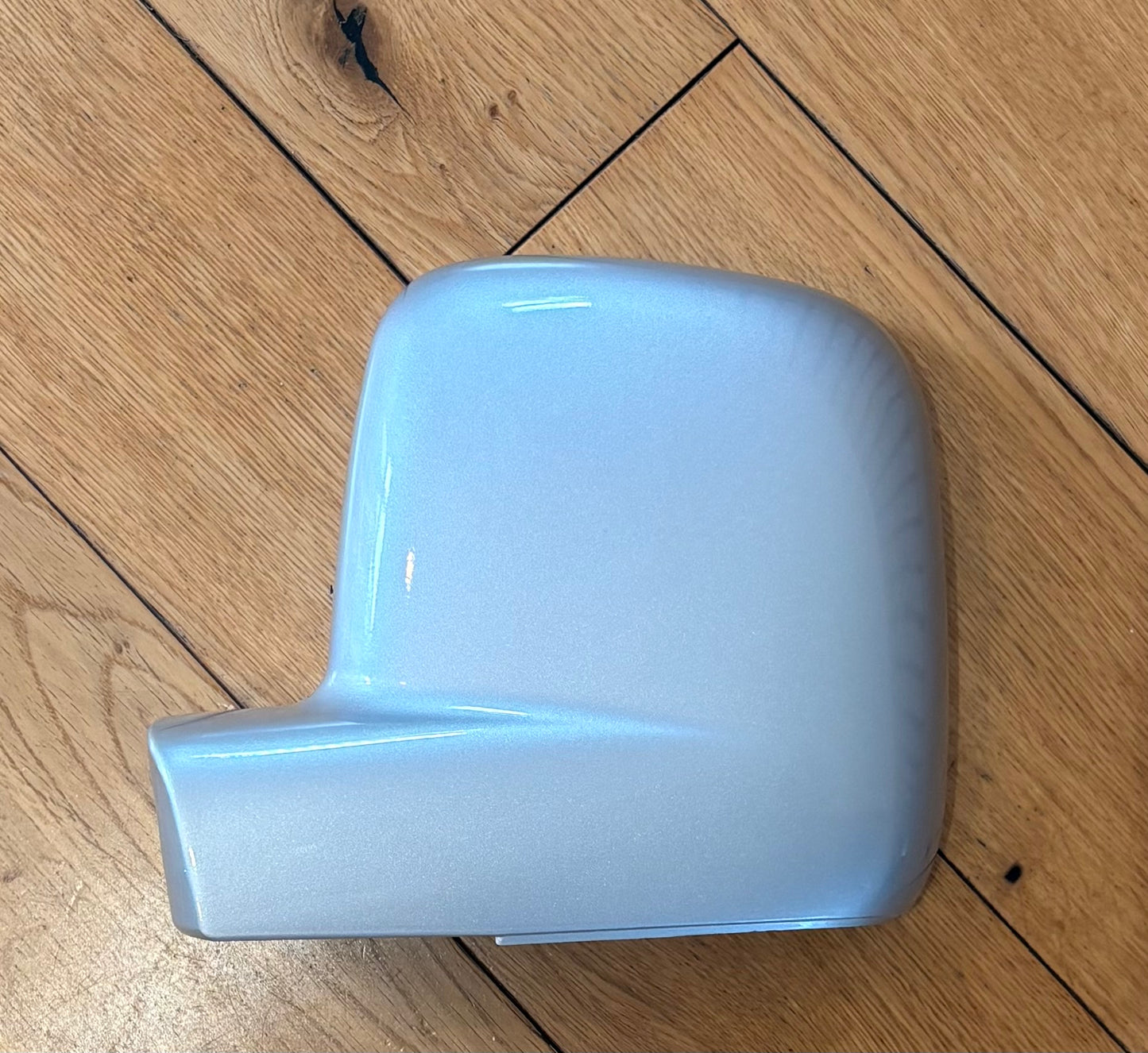 VW Caddy MK3 MK4 | 2004-2020 |Door Wing Mirror Cover Cap Case | Silver | Pair