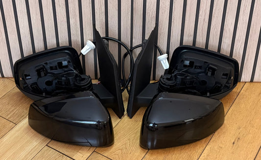 Caddy MK5 Wing Door Mirrors | 2021 >| Pair | Electric | Heated | PAINTED LC9X