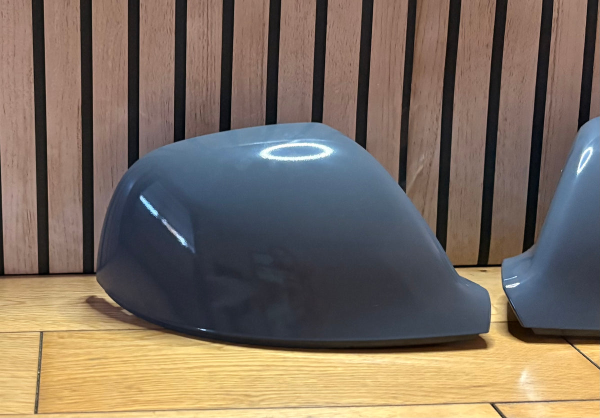 VW Transporter T5.1/T6/T6.1 New LH & RH Mirror Cover Painted In Pure Grey LH7J