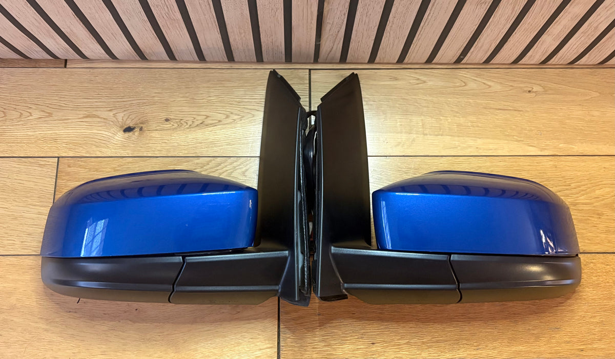 VW Caddy life mirrors upgrade | 2004-2020 | Electric | Heated | Painted in RAVENNA BLUE LA5W