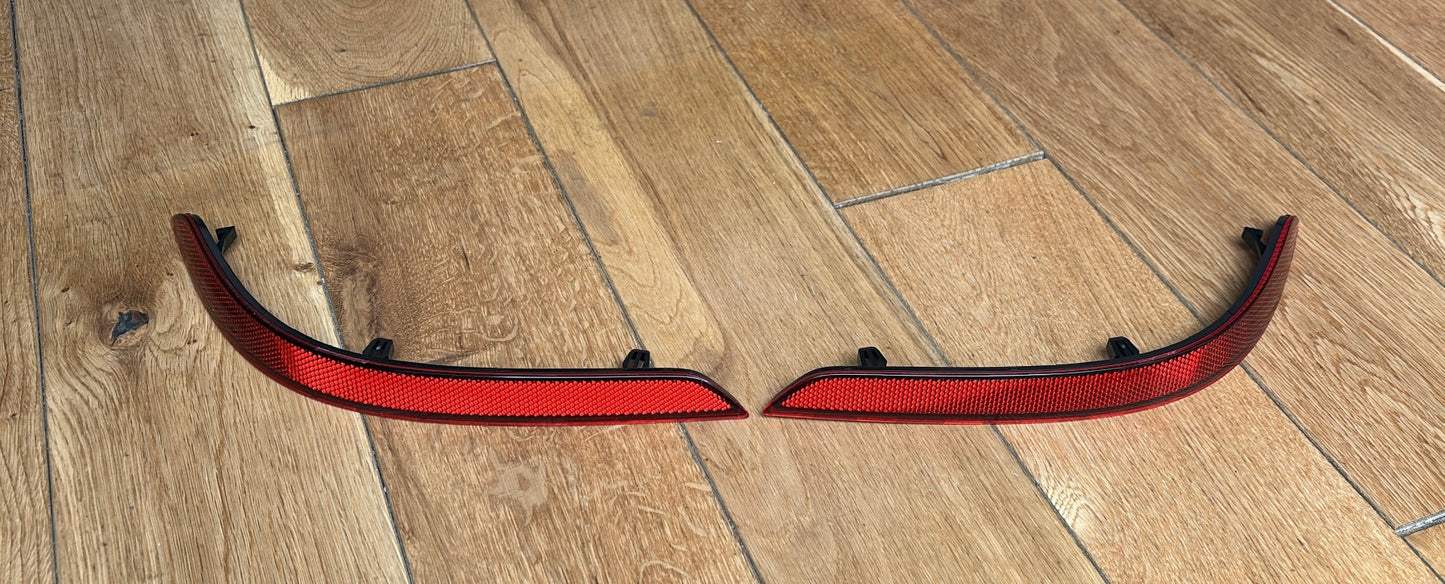 Genuine VW Caddy MK4 | MK 5 smoked tinted rear reflectors