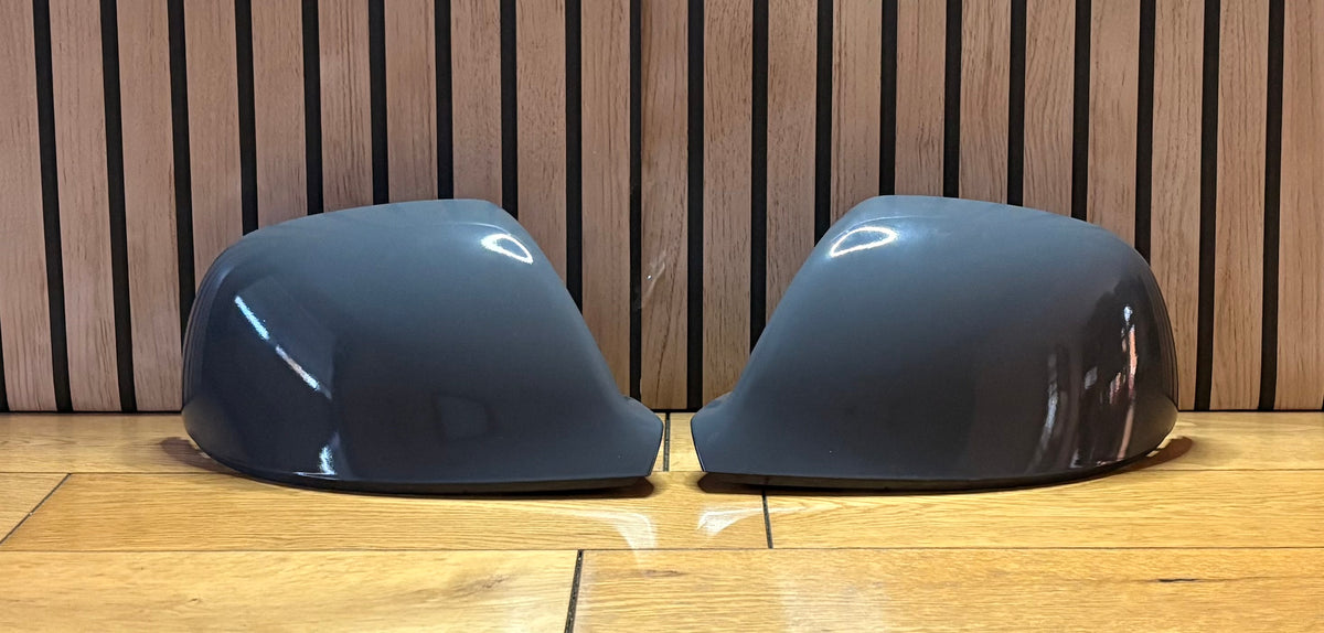 VW Transporter T5.1/T6/T6.1 New LH & RH Mirror Cover Painted In Pure Grey LH7J
