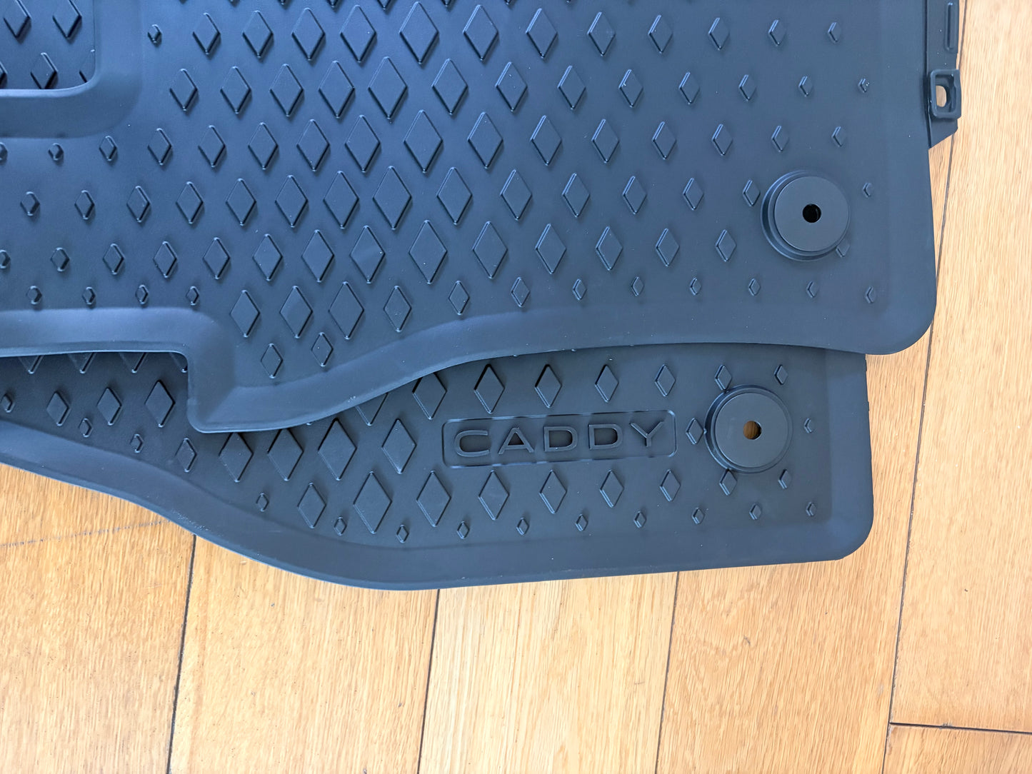 New Genuine VW Caddy MK5 2021 Onwards All-weather Rubber floor mats front